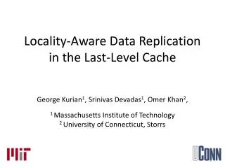 Locality-Aware Data Replication in the Last-Level Cache