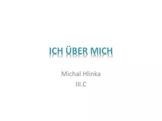 ich ber mich