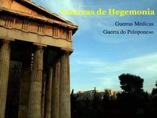 guerras de hegemonia