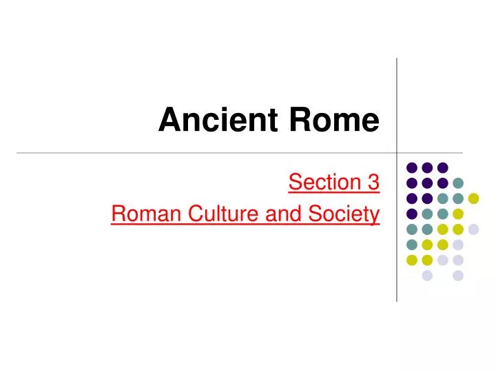 ancient rome