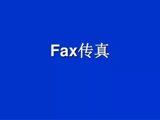Fax ??