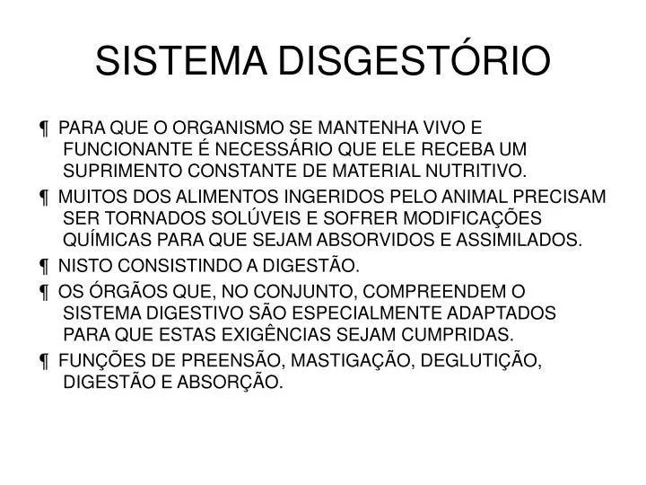 sistema disgest rio