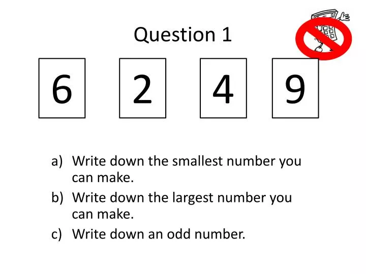 question 1