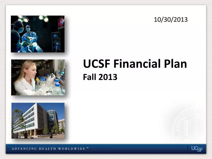 ucsf financial plan fall 2013