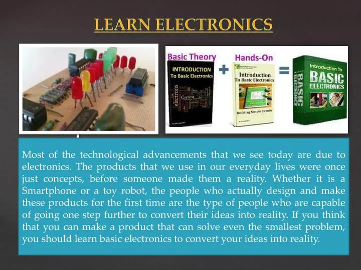 learn electronics