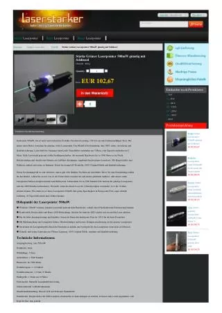 Laserpointer 500mW kaufen
