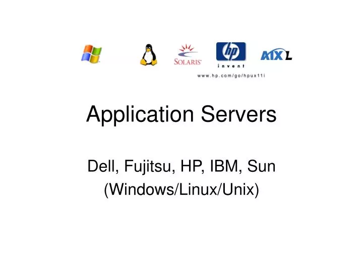 application servers