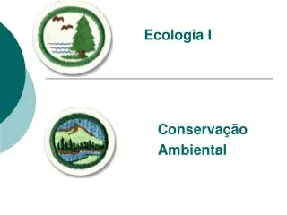 ecologia i