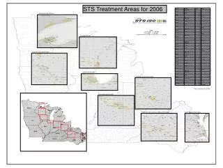 STS Treatment Areas for 2006