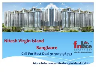 Nitesh Virgin Island – New Launch Project Bangalore