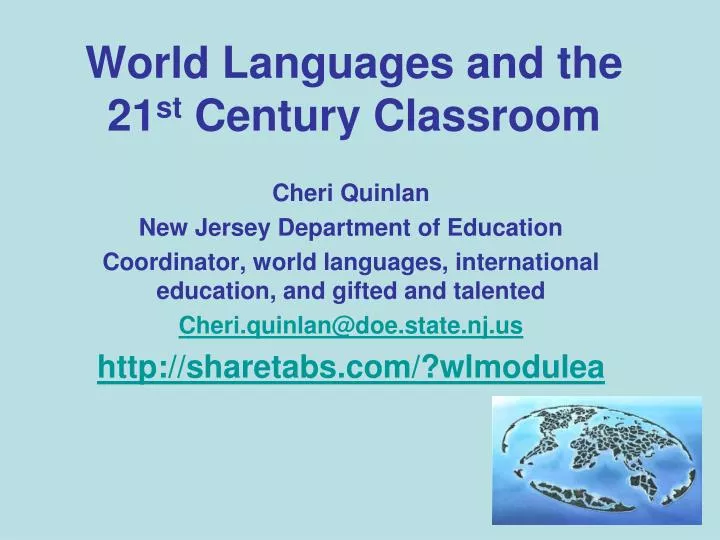 world languages and the 21 st century classroom