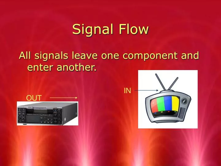signal flow