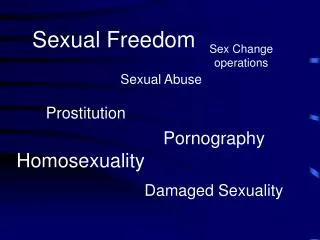 Sexual Freedom