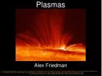 Plasmas - slide 1