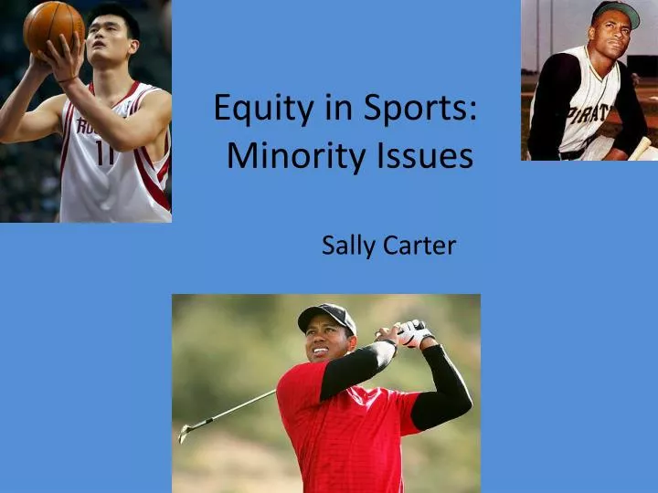 equity in sports minority issues