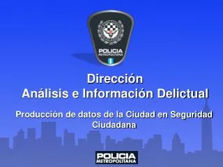direcci n an lisis e informaci n delictual