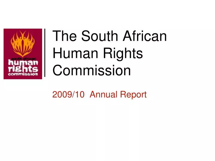 the south african human rights commission