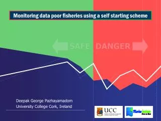 Monitoring data poor fisheries using a self starting scheme