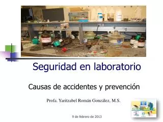 seguridad en laboratorio