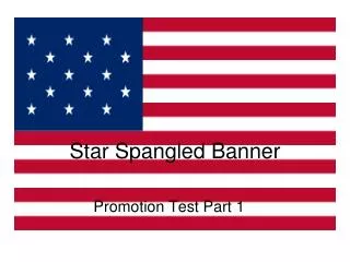 Star Spangled Banner