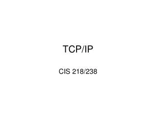 TCP/IP