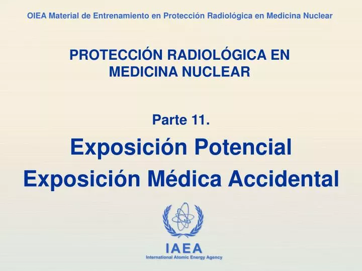 protecci n radiol gica en medicina nuclear