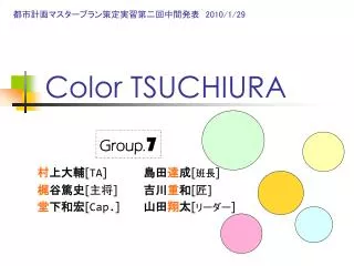 color tsuchiura