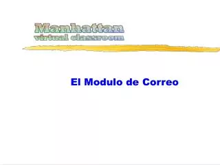 el modulo de correo