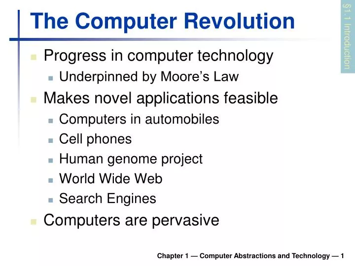 the computer revolution
