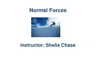normal forces