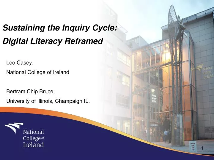 sustaining the inquiry cycle digital literacy reframed
