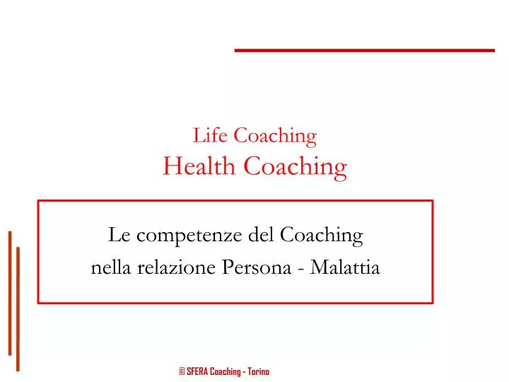 life coaching health coaching