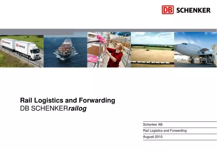 rail logistics and forwarding db schenker railog