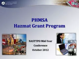 PHMSA Hazmat Grant Program