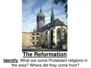 The Reformation