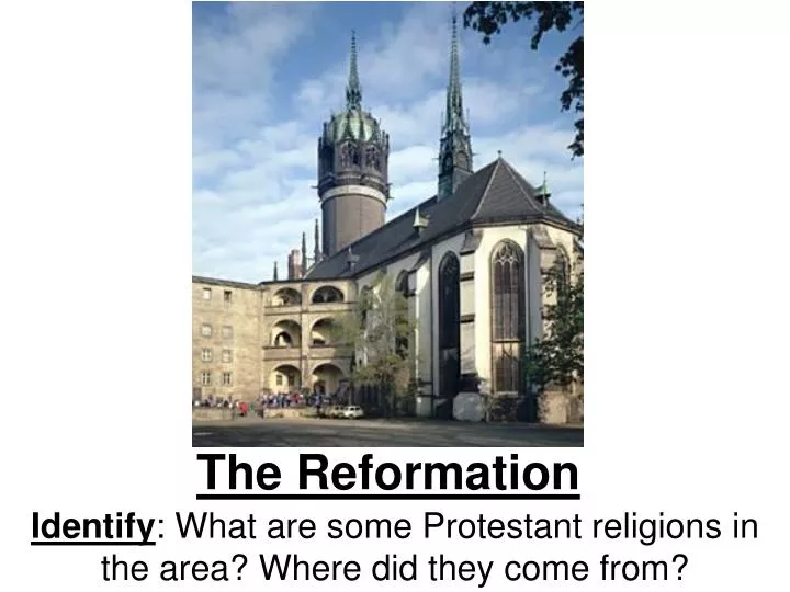 the reformation