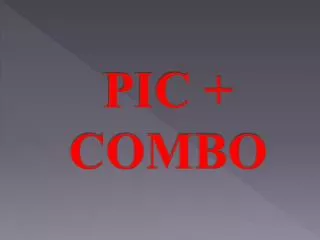 pic combo