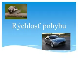 r chlos pohybu