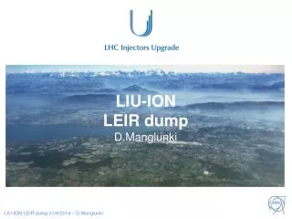 LIU-ION LEIR dump D.Manglunki