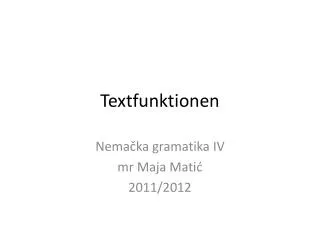 textfunktionen