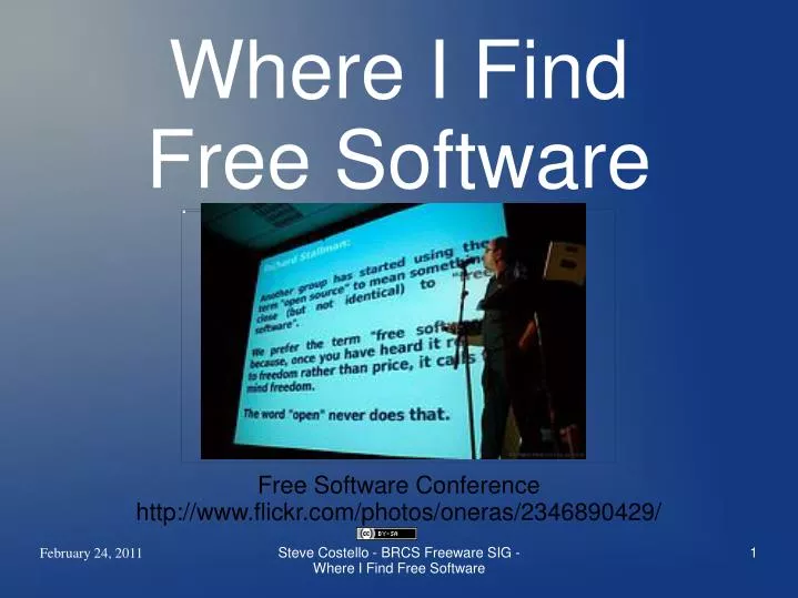 where i find free software