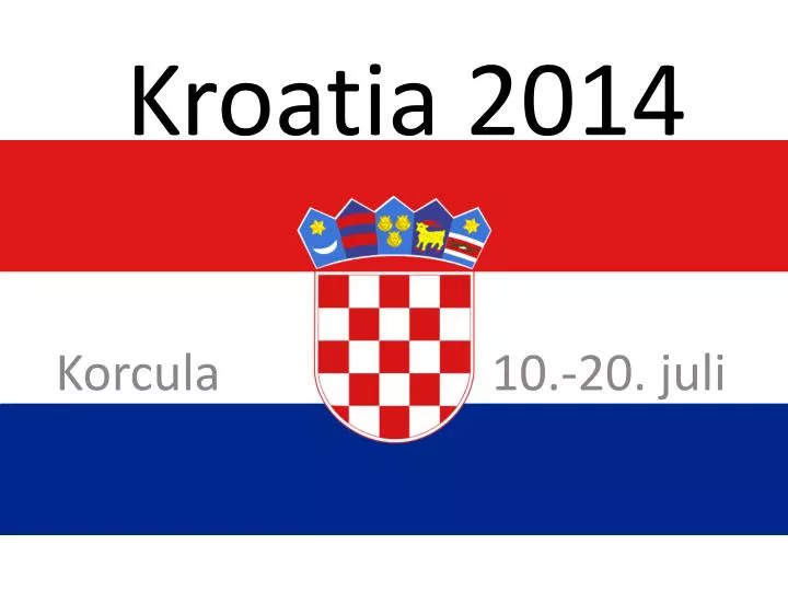 kroatia 2014