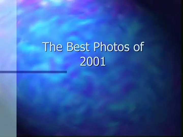the best photos of 2001