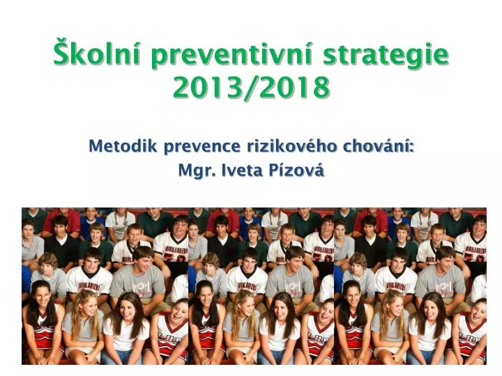 koln preventivn strategie 2013 2018