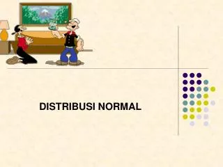 distribusi normal