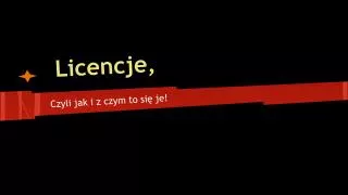 licencje