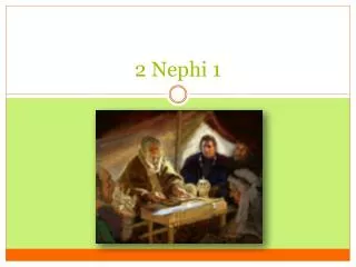 2 Nephi 1
