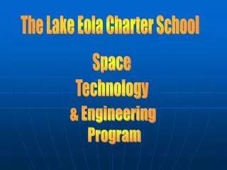 The Lake Eola Charter School