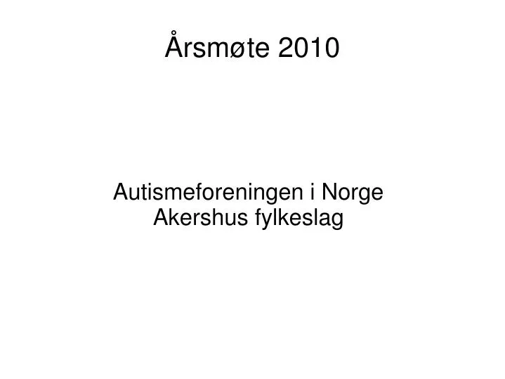 autismeforeningen i norge akershus fylkeslag