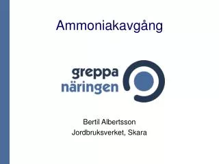 ammoniakavg ng